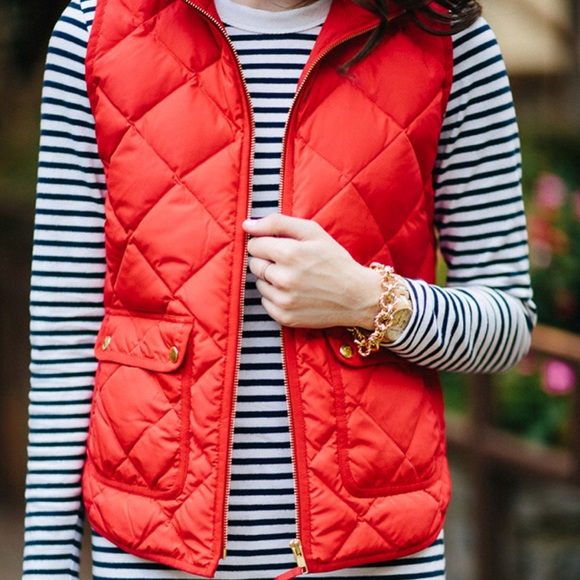 J. Crew | Jackets & Coats | J Crew Excursion In Fiery Poppy Red | Poshmark